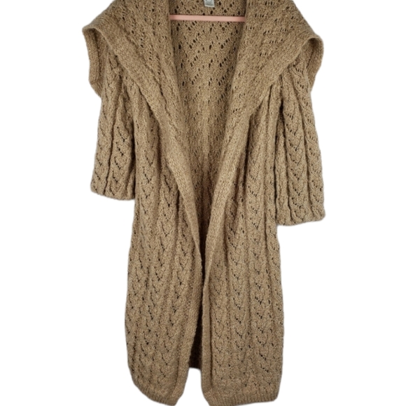 Boston Proper Sweaters - Boston Proper  Tan Long Duster Sweater  Size Small